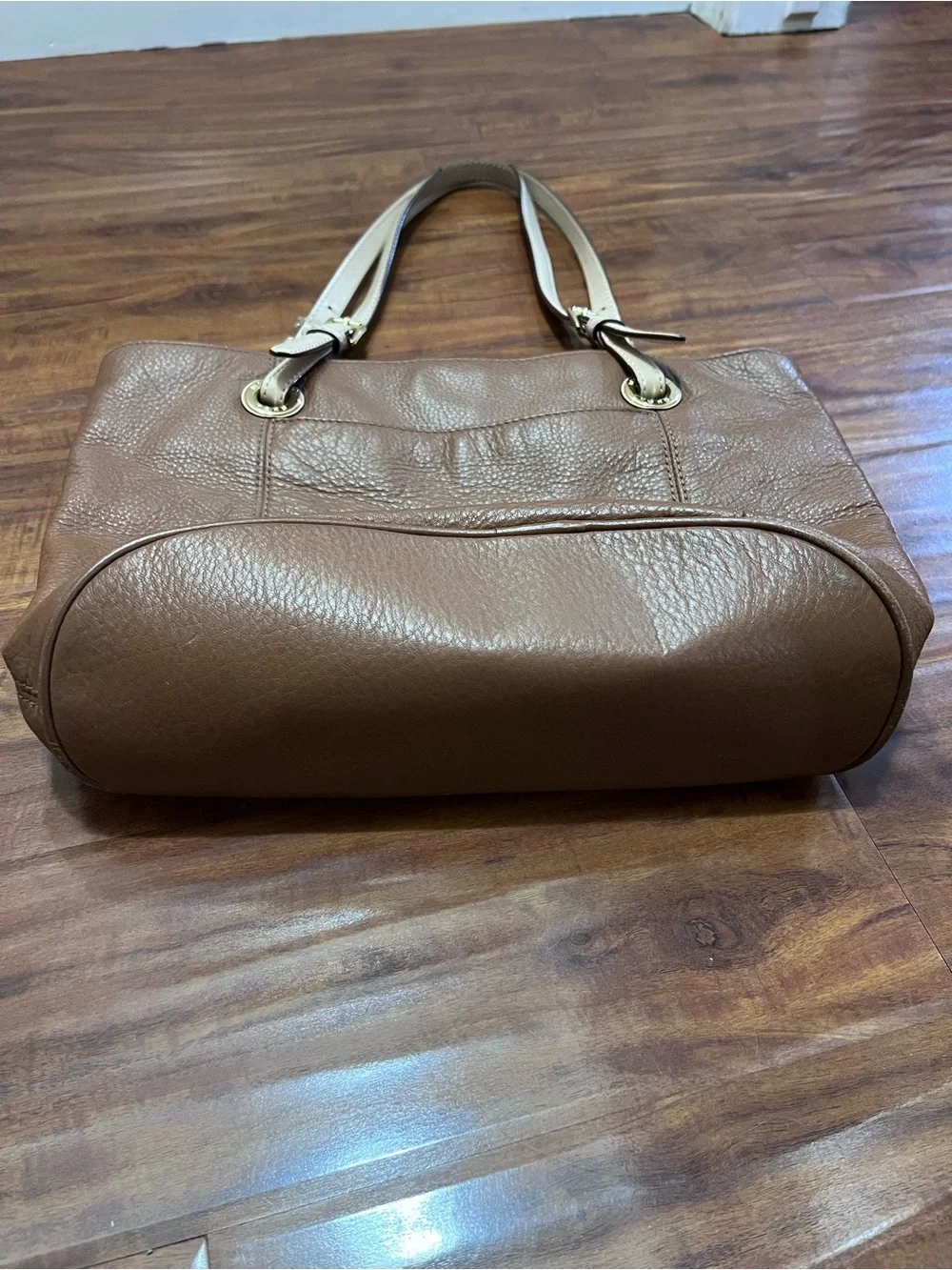 Michael Kors Bedford Acorn Pebble Leather Tote Bag